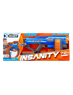 Blaster X-Shot Insanity Mega Barrel con 72 dardi | shopincasa.it