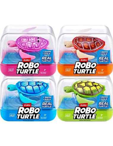 Robo Turtle tartaruga robotica giocattolo interattivo |shopincasa.it