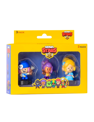Set 3 personaggi assortiti Brawl Stars BRS17498 giocattolo | shopincasa.it