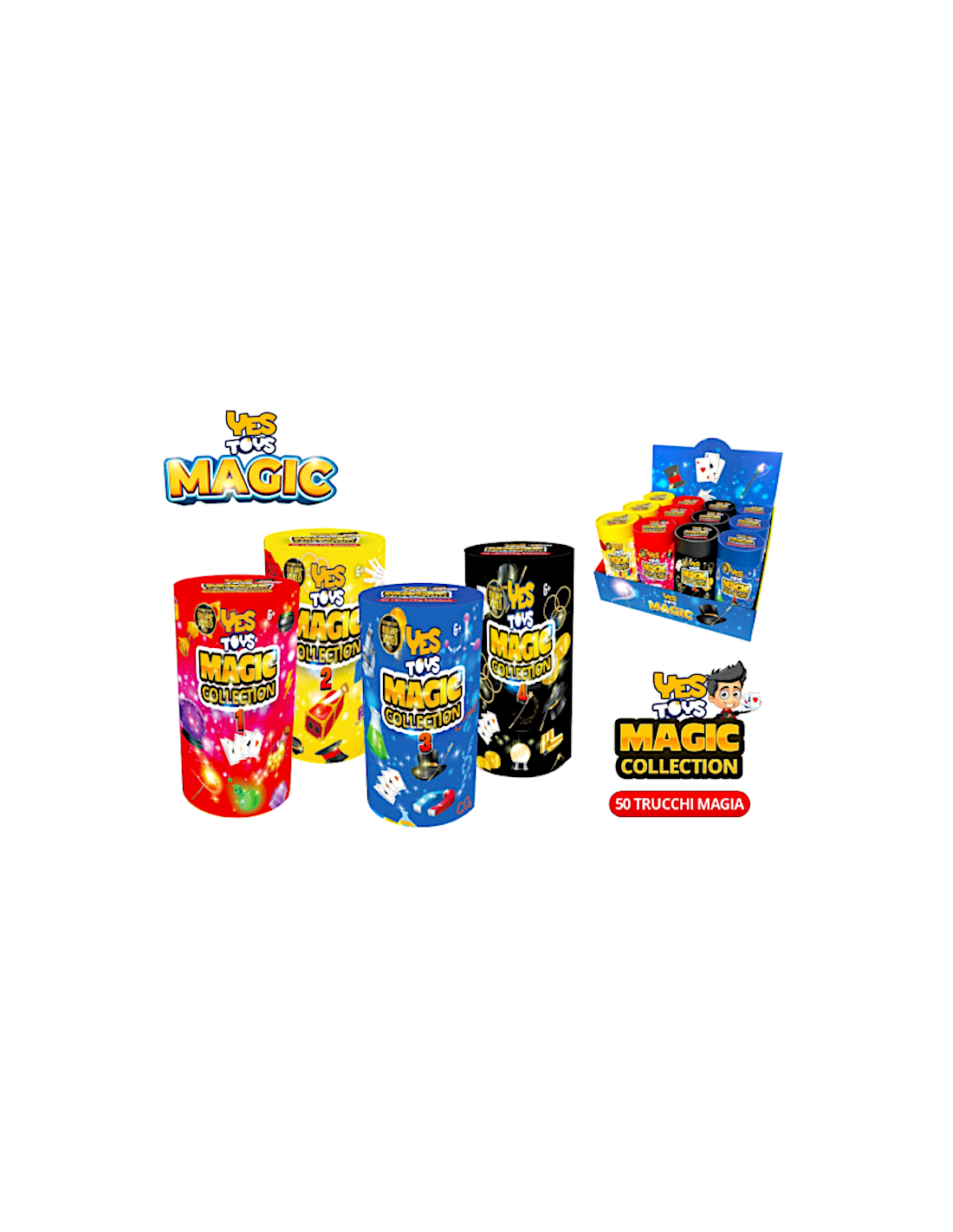 Kit trucchi di magia assortiti YES52493 bambini |shopincasa.it