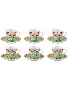 GRACE SET 6TZ CAFFE 25552 CON PIATTO