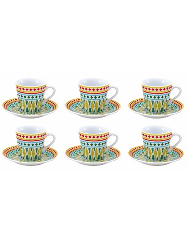 GRACE SET 6TZ CAFFE 25552 CON PIATTO