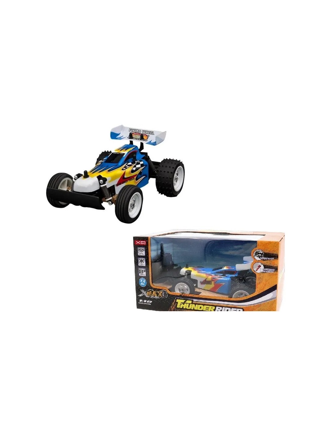 auto BUGGY scale 1:18 con RADIOCOMANDATO per bambini su Shop in Casa