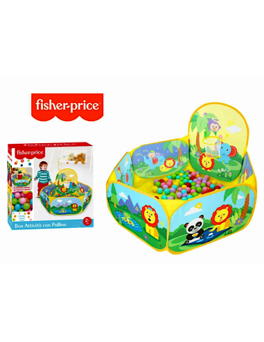 Piscina attività Fisher-Price con 25 palline incluse | shopincasa.it
