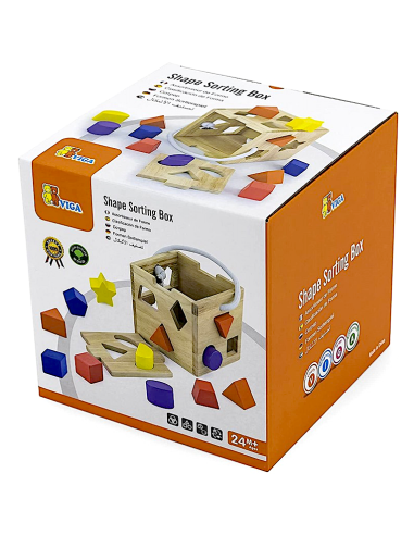 Cubo Legno VGA53659 Set Forme Incastro | Shop in Casa