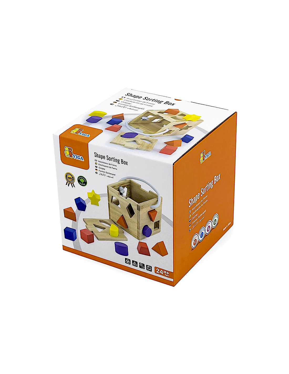 Cubo Legno VGA53659 Set Forme Incastro | Shop in Casa
