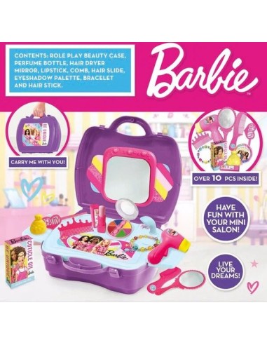 Barbie Valigetta Hair & Beauty Station 202320, con 10 accessori | Shop in Casa