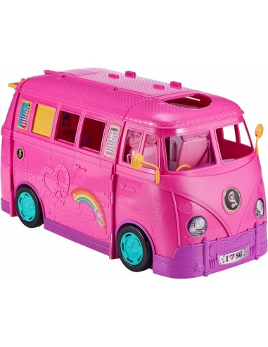 Sparkle Girlz Glam Camper Van 100262, retrò e apribile per bambole | Shop in Casa