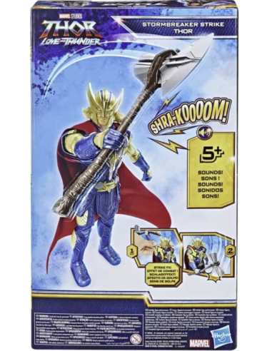 AVENGERS Stormbreaker Thor 35 cm con suoni, giocattolo Marvel | Shop in Casa