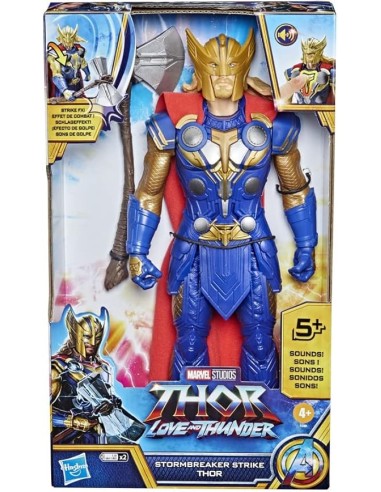AVENGERS Stormbreaker Thor 35 cm con suoni, giocattolo Marvel | Shop in Casa