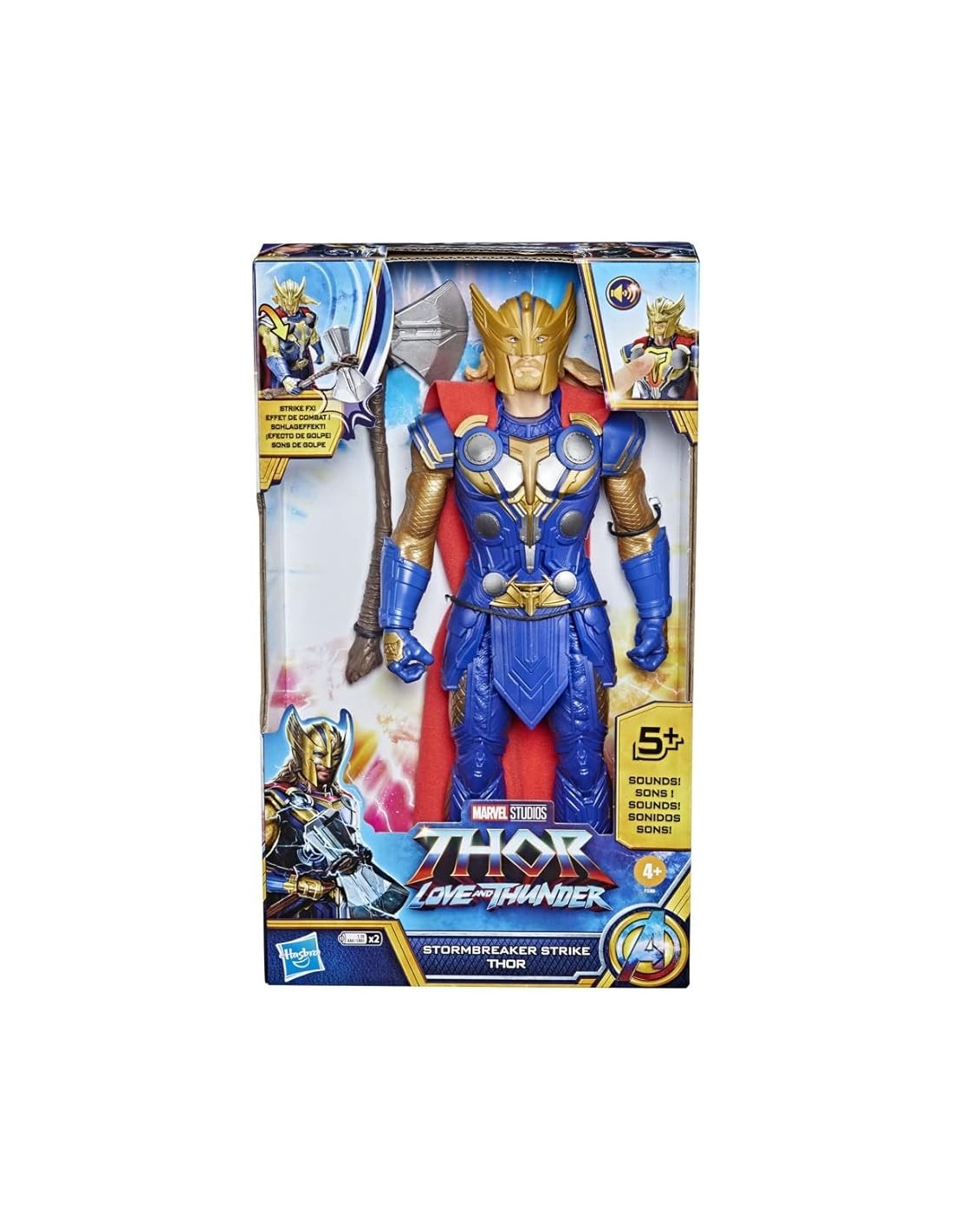 AVENGERS Stormbreaker Thor 35 cm con suoni, giocattolo Marvel | Shop in Casa