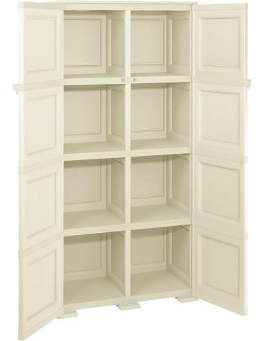 ARMADIETTI: vendita online Tontarelli, armadio 4 moduli, Angora, 43x79x164 cm, armadio modulare, organizer casa, ufficio in o...
