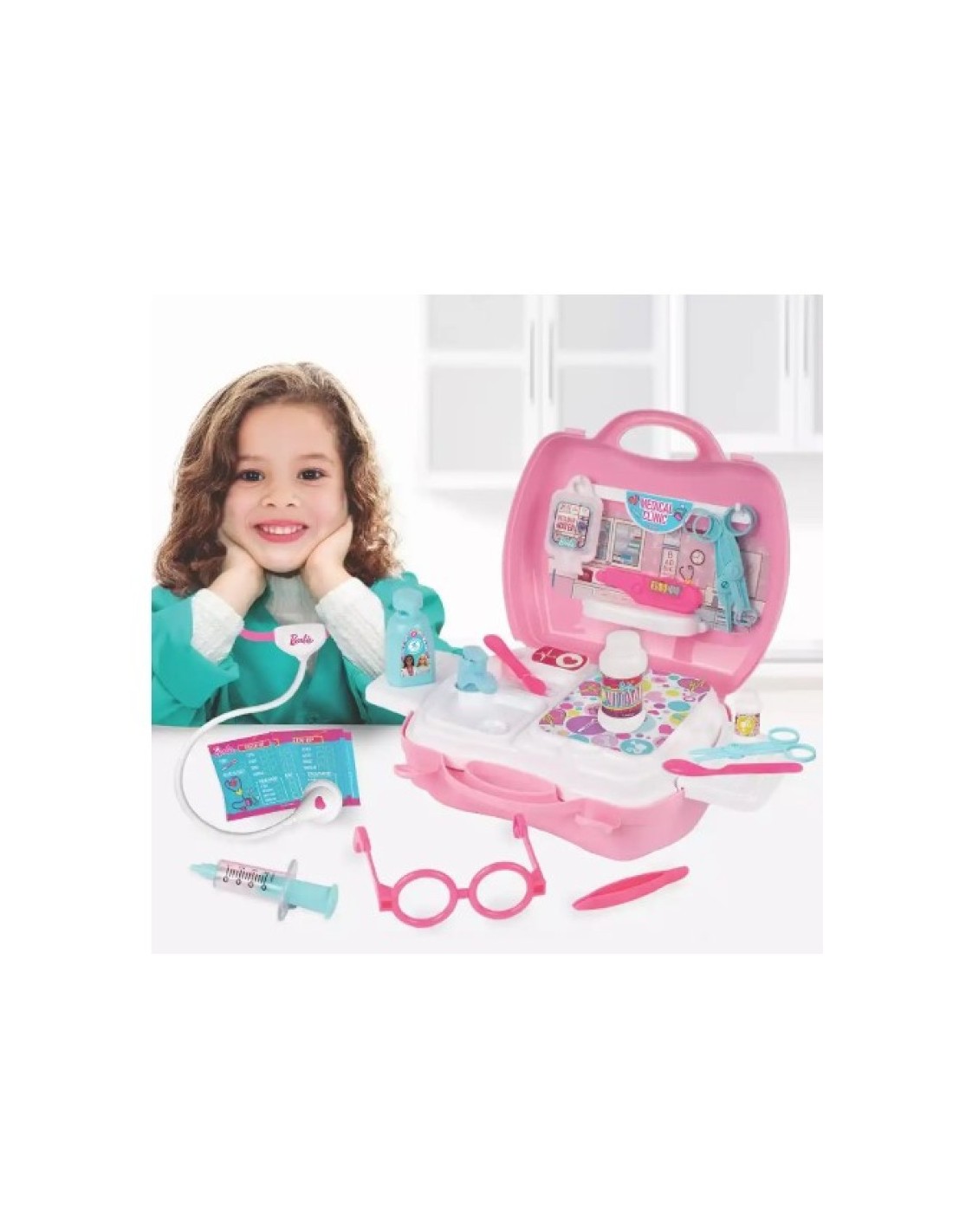 BARBIE VALIGETTA DOTTORESSA CON 20 ACCESSORI BRB202361