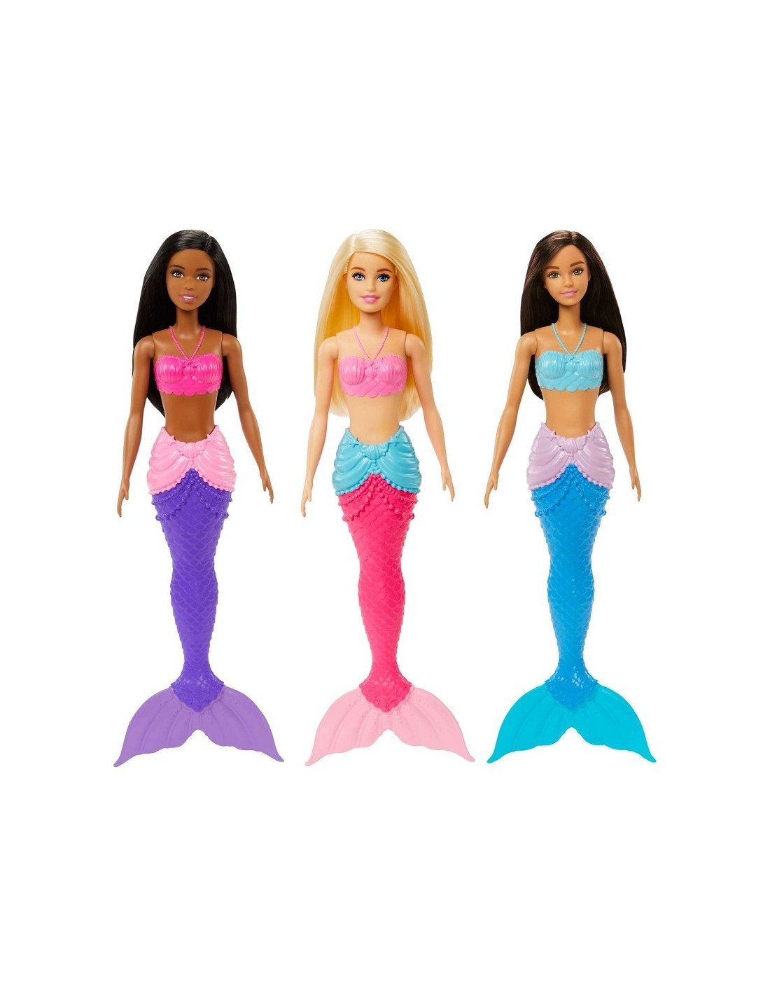 BARBIE HGR04, BAMBOLA SIRENA ASSORTITA, GIOCATTOLO PER BAMBINE, 3+ ANNI, COLORI BRILLANTI
