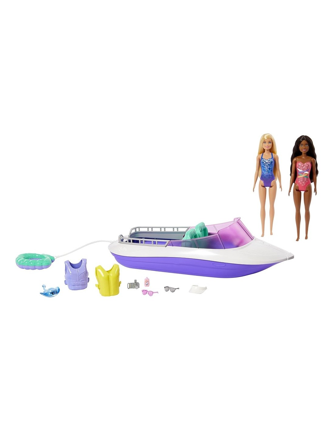 Barbie Mermaid Power HJK58 Playset con Bambole e Barca | Shop in Casa