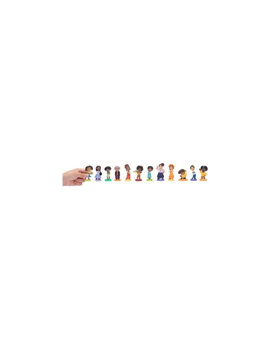 DISNEY ENCANTO, MI FAMILIA SET, 12 MINI FIGURE PERSONAGGI, GIOCO BAMBINI 21918