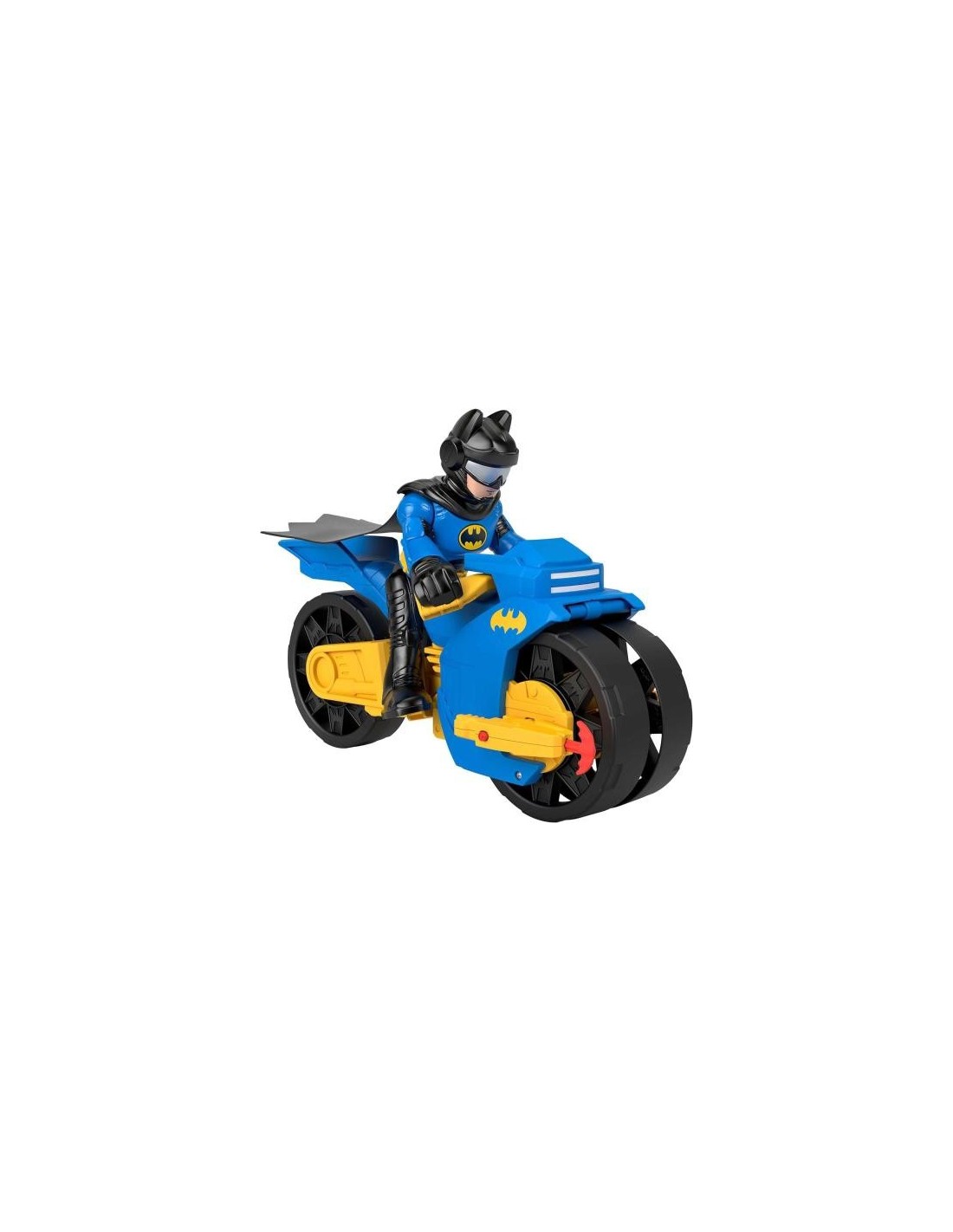 IMAGINEXT HNM32 DC BATMAN CON MOTOCICLETTA BLU