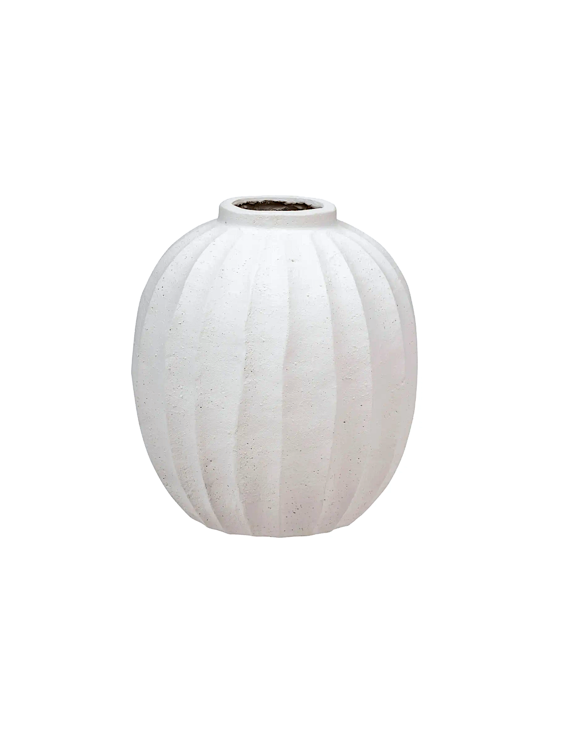 VASO 206633 AMIA 39X44CM MAGNESIA BIANCO