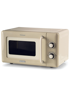 FORNI E MICROONDE: vendita online Ariete 3960 Forno a Microonde Vintage, 800W, 20 Litri, 6 Livelli, Timer 30 Min, Beige in of...