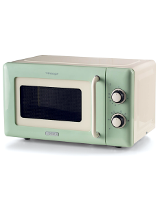 FORNI E MICROONDE: vendita online Ariete 3960 Forno a Microonde Vintage, 800W, 20 Litri, 6 Livelli, Timer 30 Min, Verde in of...