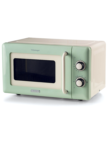 FORNI E MICROONDE: vendita online Ariete 3960 Forno a Microonde Vintage, 800W, 20 Litri, 6 Livelli, Timer 30 Min, Verde in of...