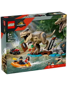 JURASSIC WORLD 76975 FUGA SUL FIUME DAL T-REX