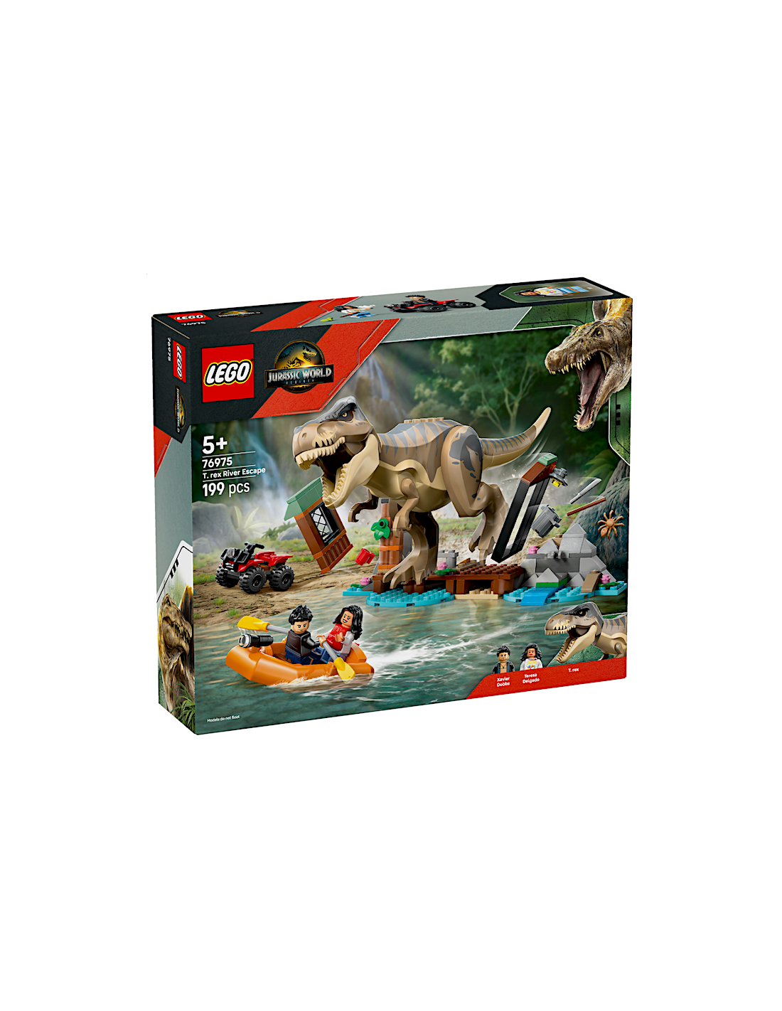 LEGO Jurassic World 76975 Fuga sul Fiume dal T. Rex | Shop in Casa