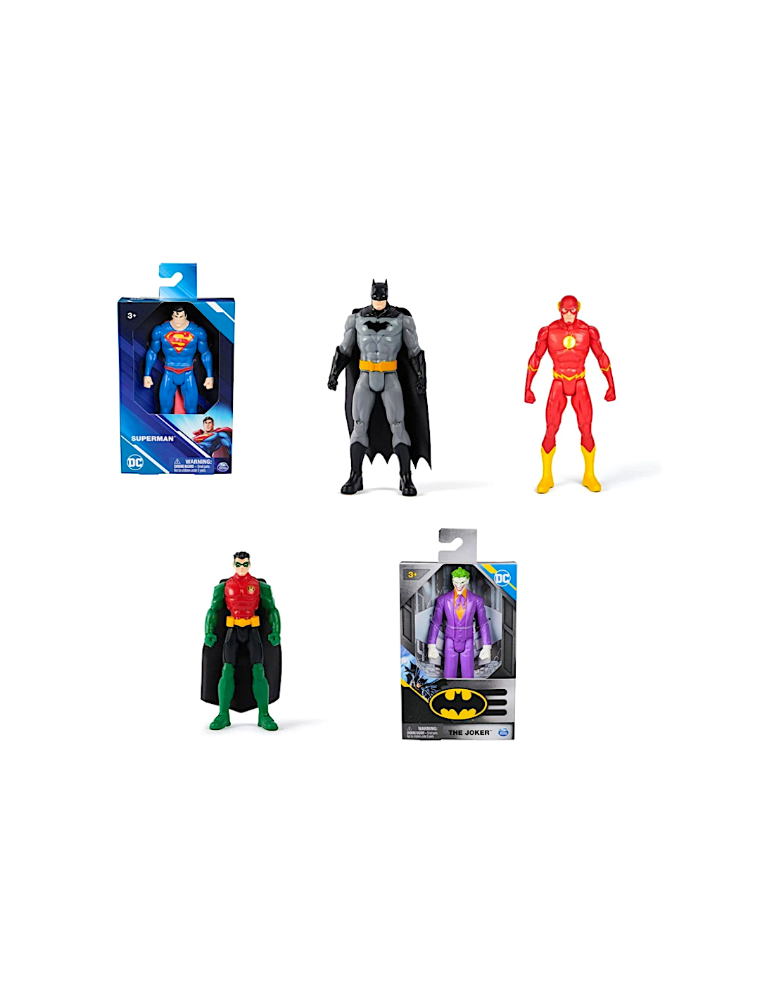GIOCATTOLO PUBBLICIZZATO: vendita online DC UNIVERSE PERSONAGGIO 15CM ASSORTITO in offerta