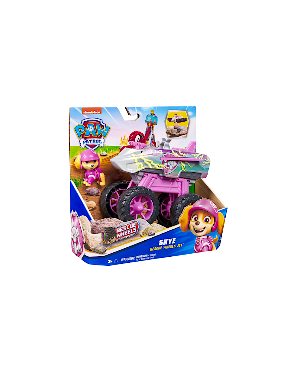 GIOCATTOLO PUBBLICIZZATO: vendita online Paw Patrol Rescue Wheels Skye Monster Truck/Jet 3+ Anni – Spin Master in offerta