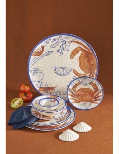 MELAMINA: vendita online Insalatiera, Ocean Life, Melamina, Diametro 36 cm in offerta