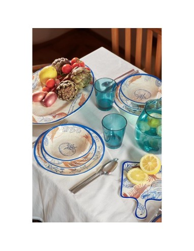 MELAMINA: vendita online Insalatiera, Ocean Life, Melamina, Diametro 36 cm in offerta