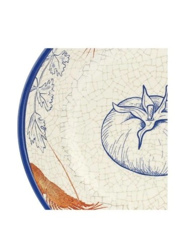 MELAMINA: vendita online Set 2, Piatti Fondi, Ocean Life, Melamina, Diametro 19 cm in offerta