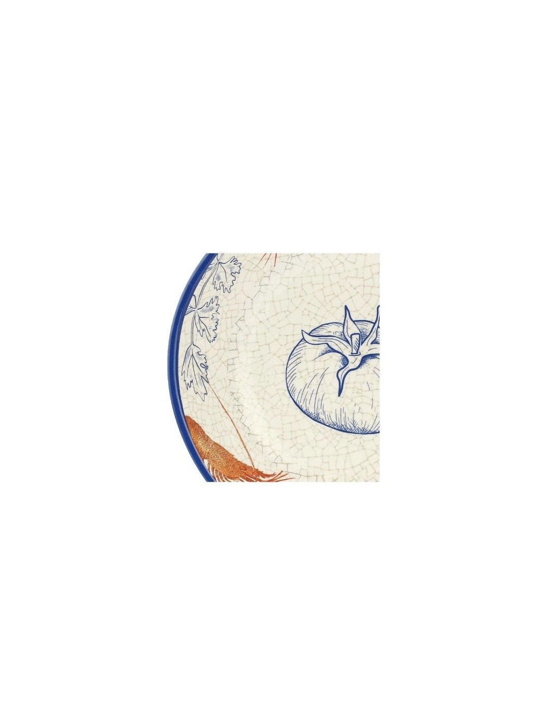 MELAMINA: vendita online Set 2, Piatti Fondi, Ocean Life, Melamina, Diametro 19 cm in offerta
