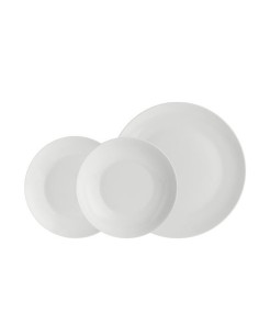SERVIZI TAVOLA: vendita online Set Tavola Essenziale 12 pezzi Coup - La Porcellana Bianca, Eleganza Minimal in offerta
