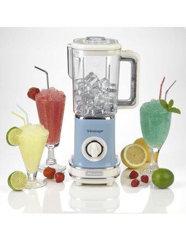 FRULLATORI E TRITATUTTO: vendita online Ariete 568 Frullatore, 1,5 Litri, 500 Watt, 2 Velocità + Pulse, Tazza Graduata, Linea...