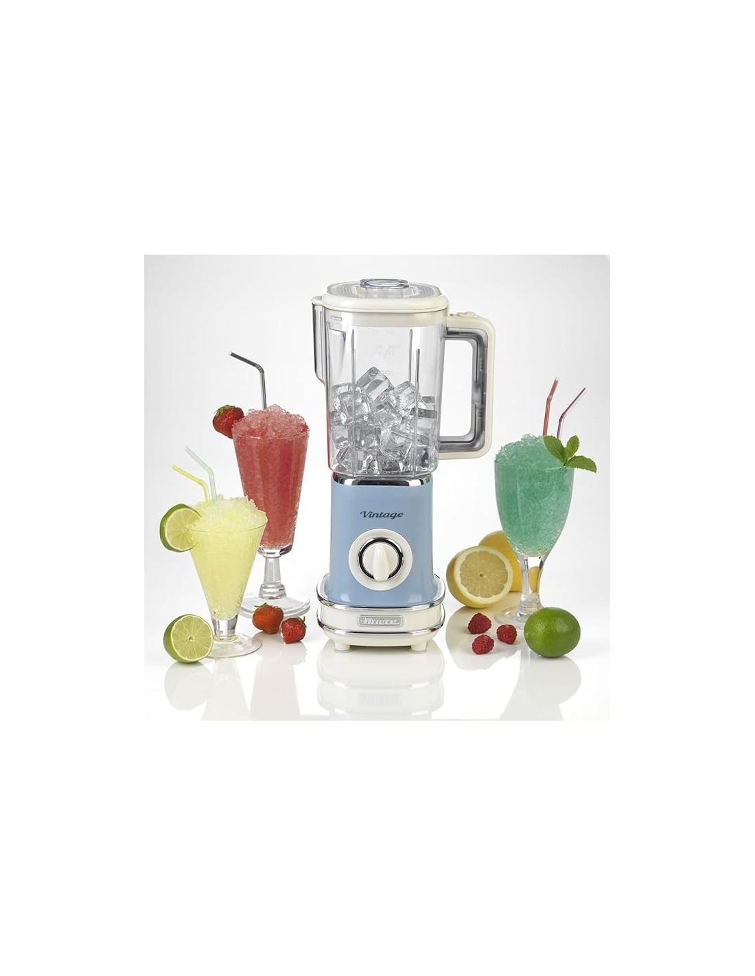 FRULLATORI E TRITATUTTO: vendita online Ariete 568 Frullatore, 1,5 Litri, 500 Watt, 2 Velocità + Pulse, Tazza Graduata, Linea...