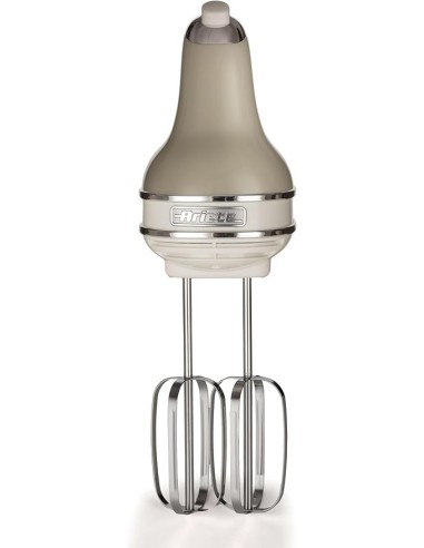 SBATTITORI: vendita online Ariete 1548 Sbattitore Vintage, 450W, 5 Velocità + Turbo, 2 Fruste Inox, Beige in offerta