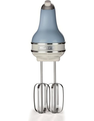 SBATTITORI: vendita online Ariete 1548 Sbattitore Vintage, 450W, 5 Velocità + Turbo, 2 Fruste Inox, Celeste in offerta