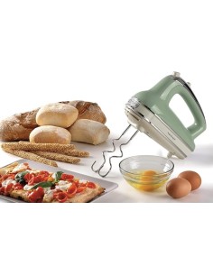SBATTITORI: vendita online Ariete 1548 Sbattitore Vintage, 450W, 5 Velocità + Turbo, 2 Fruste Inox, Verde in offerta