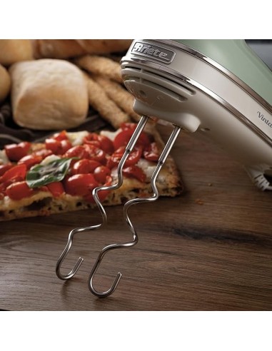 SBATTITORI: vendita online Ariete 1548 Sbattitore Vintage, 450W, 5 Velocità + Turbo, 2 Fruste Inox, Verde in offerta