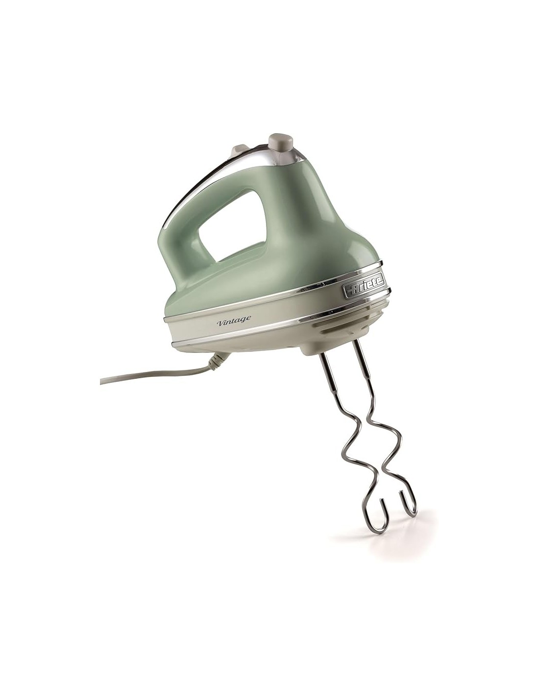 SBATTITORI: vendita online Ariete 1548 Sbattitore Vintage, 450W, 5 Velocità + Turbo, 2 Fruste Inox, Verde in offerta