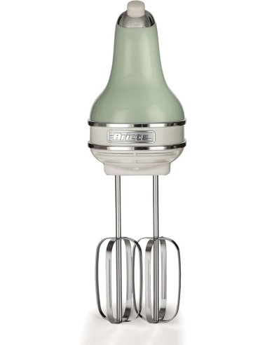 SBATTITORI: vendita online Ariete 1548 Sbattitore Vintage, 450W, 5 Velocità + Turbo, 2 Fruste Inox, Verde in offerta
