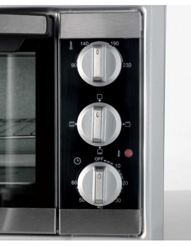 FORNI E MICROONDE: vendita online Bon Cuisine 200, Fornetto Elettrico, 1380W, 20 Litri, 230°C, Timer 60 Minuti, 3 Cotture in ...