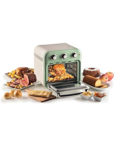 FORNI E MICROONDE: vendita online Ariete 4632 Friggitrice ad Aria e Forno, 2in1, 1400W, 16 Litri, Timer 60 Min, Accessori Ino...