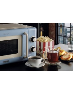 FORNI E MICROONDE: vendita online Ariete 3960 Forno a Microonde Vintage, 800W, 20 Litri, 6 Livelli, Timer 30 Min, Celeste in ...