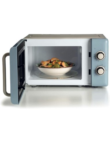 FORNI E MICROONDE: vendita online Ariete 3960 Forno a Microonde Vintage, 800W, 20 Litri, 6 Livelli, Timer 30 Min, Celeste in ...