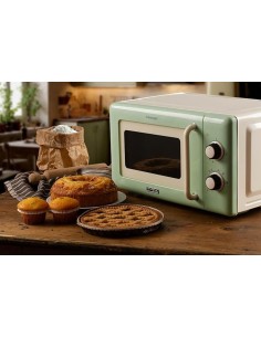 FORNI E MICROONDE: vendita online Ariete 3960 Forno a Microonde Vintage, 800W, 20 Litri, 6 Livelli, Timer 30 Min, Verde in of...