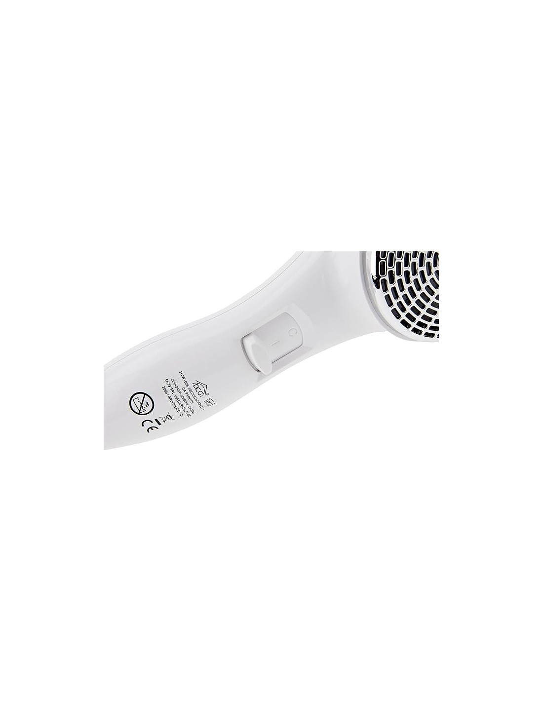 ASCIUGACAPELLI: vendita online Asciugacapelli DCG HTW1028, 1600W, 2 velocità, 3 temperature, Bianco, Diffusore, Foro per Appe...