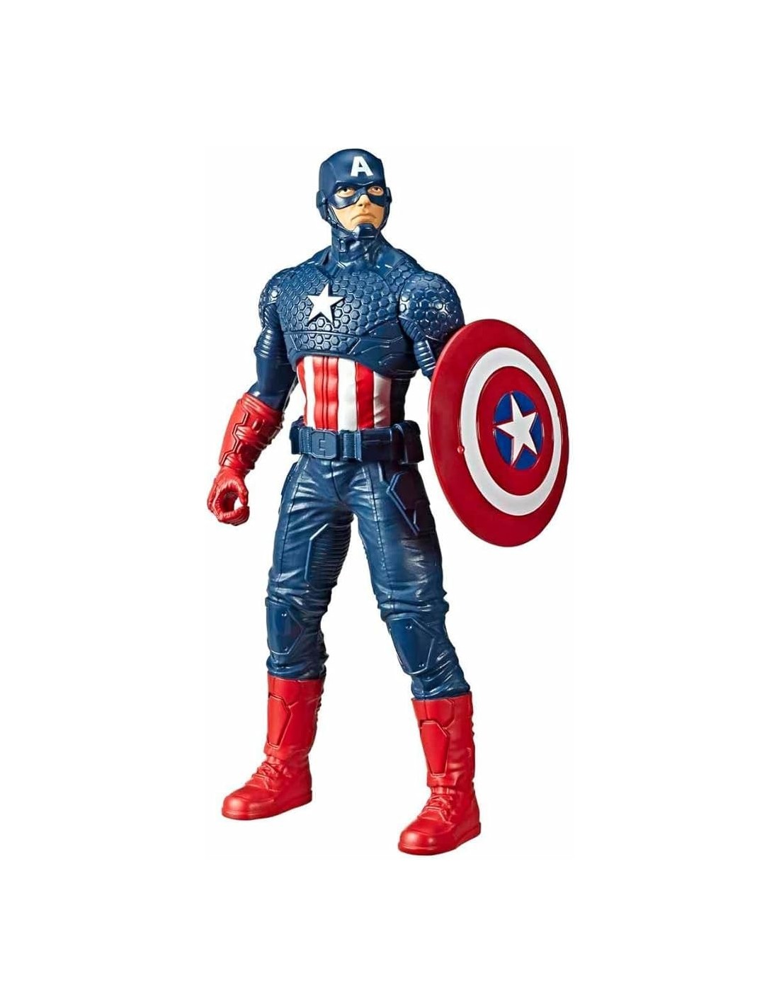 MARVEL E5579, CAPITAN AMERICA 25 CM, ACTION FIGURE, PERSONAGGIO SNODABILE, SUPEREROI AVENGERS