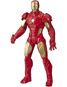 MARVEL E5582, IRON MAN 25 CM, ACTION FIGURE, PERSONAGGIO SNODABILE, SUPEREROI AVENGERS 2